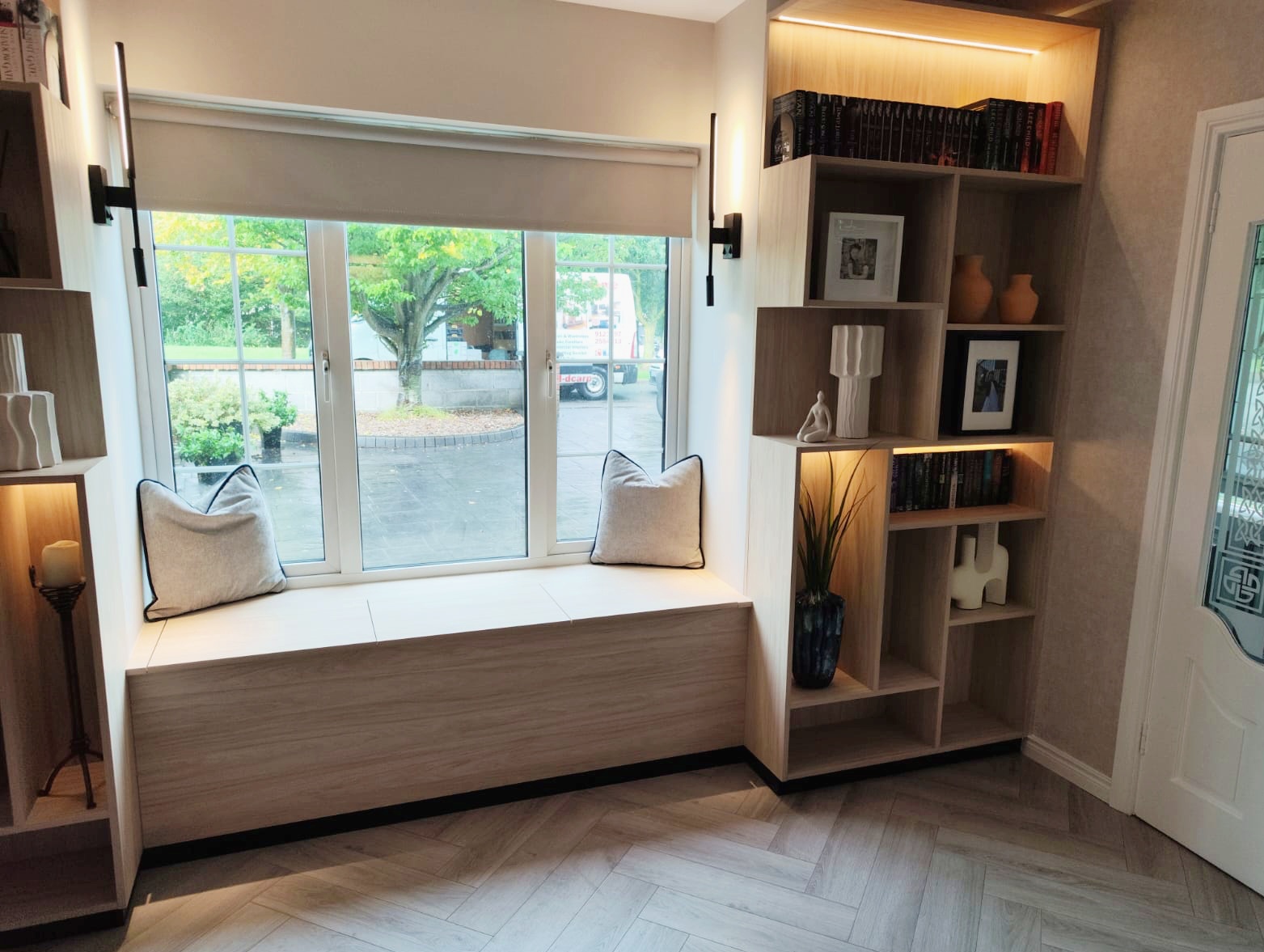 Image showcasing Living Room Carpentry Services in Singapore | Vi Style Experts